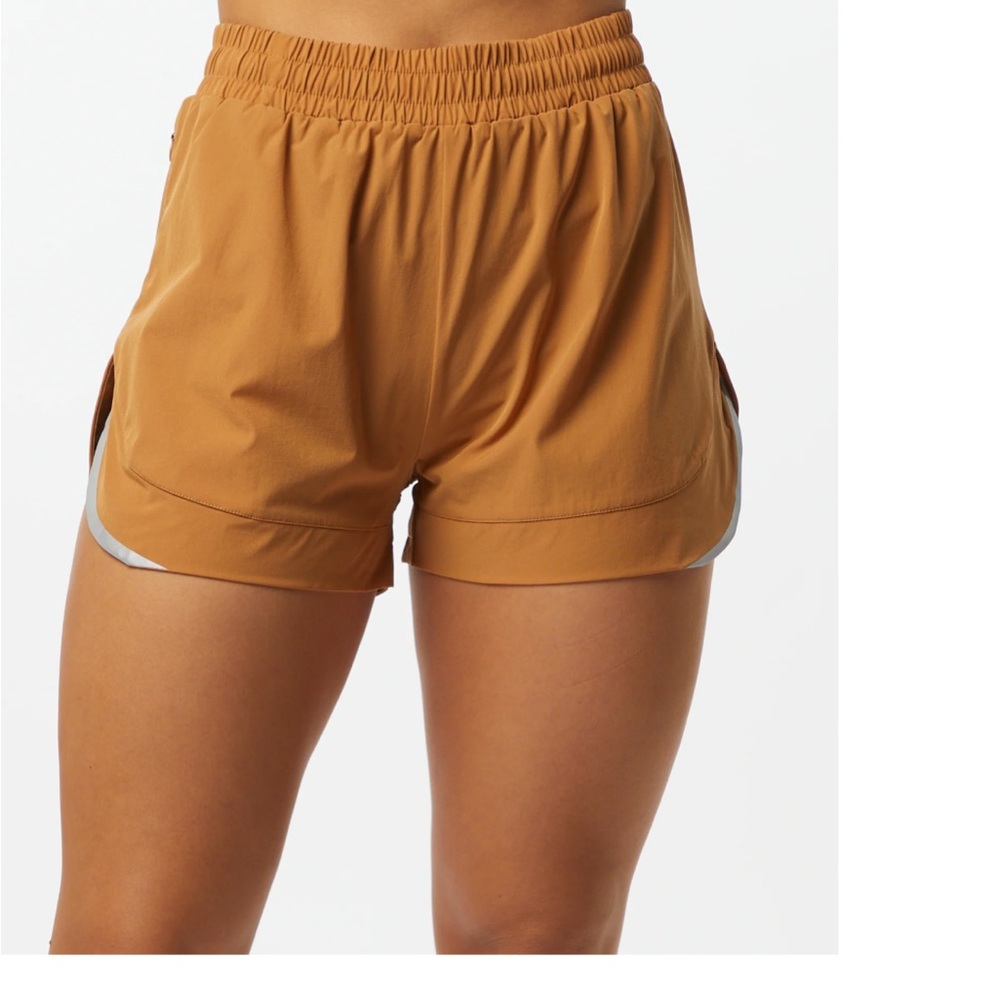 Women's Tan Athletic Shorts